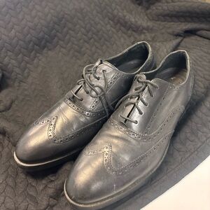 Cole Haan black wingtips oxfords- size 12